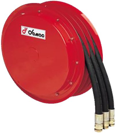 Enrouleur hydraulique Demac A3.19 Big Flow à trois tuyaux, gros débit