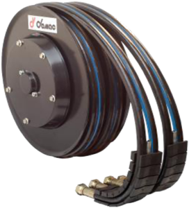 Enrouleur hydraulique Demac A4 Compact à quatre tuyaux