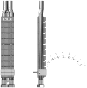 Guide articulé Demac CDL Crocodile pour faisceau de tuyaux