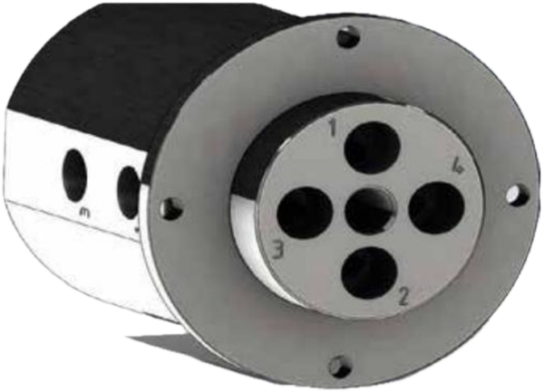 Joint tournant Demac HDAtex à quatre voies hydrauliques, certifié ATEX